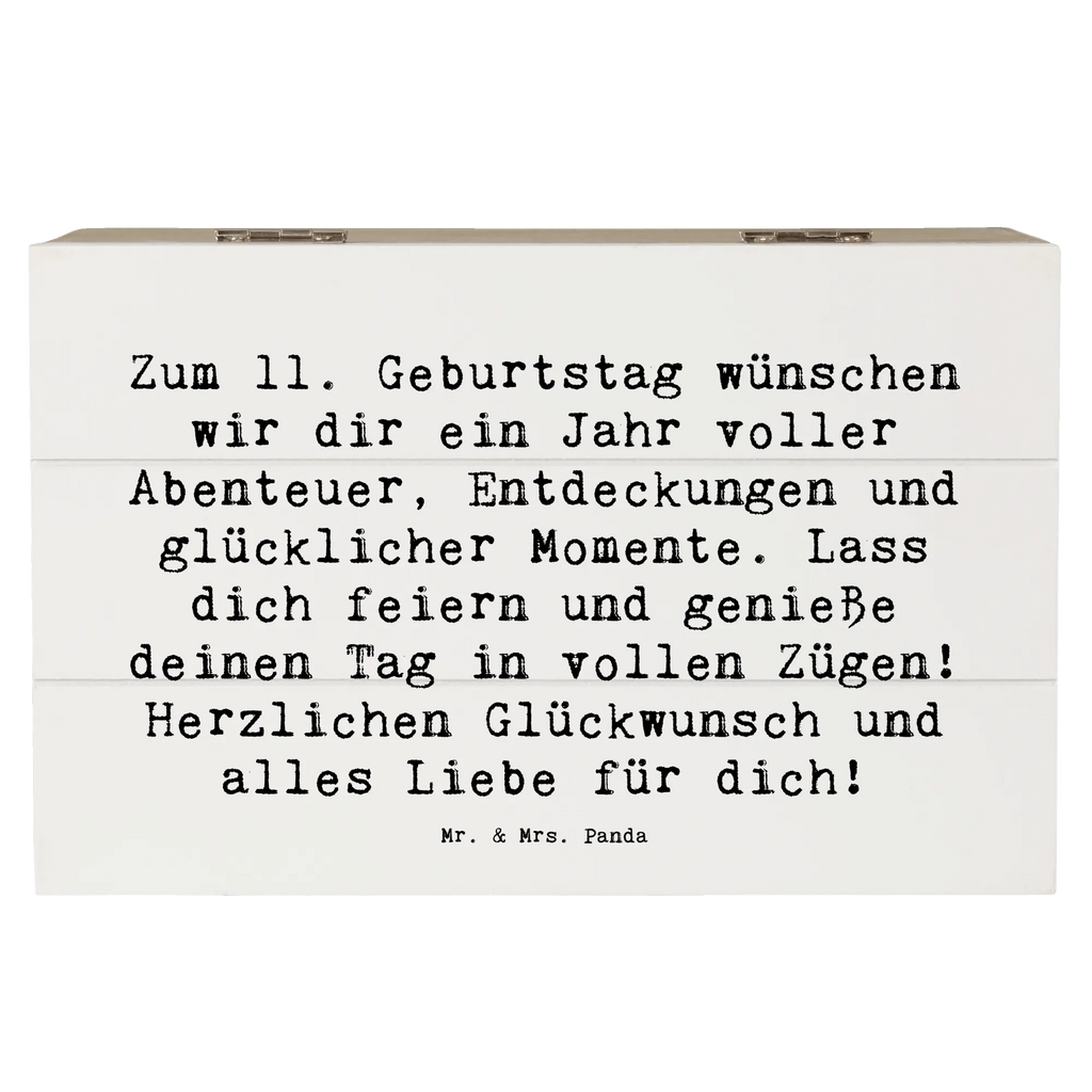 Holzkiste Spruch 11. Geburtstag Wunder Geschenkbox, Schatulle, XXL, Dekokiste, Geschenkdose, Holzkiste, Erinnerungsbox, Truhe, Kiste, Erinnerungskiste, Aufbewahrungsbox, Schatzkiste, Geburtstag, Geburtstagsgeschenk, Geschenk