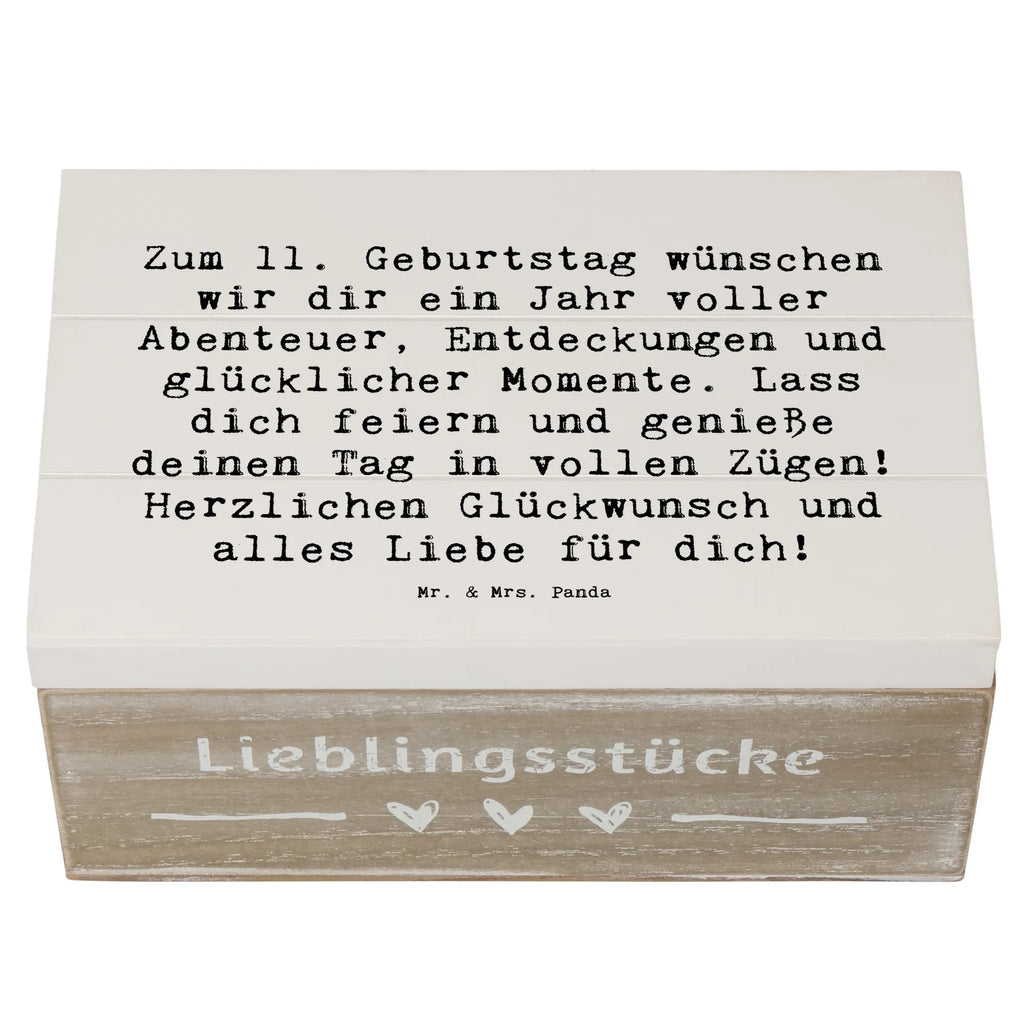 Holzkiste Spruch 11. Geburtstag Wunder Geschenkbox, Schatulle, XXL, Dekokiste, Geschenkdose, Holzkiste, Erinnerungsbox, Truhe, Kiste, Erinnerungskiste, Aufbewahrungsbox, Schatzkiste, Geburtstag, Geburtstagsgeschenk, Geschenk