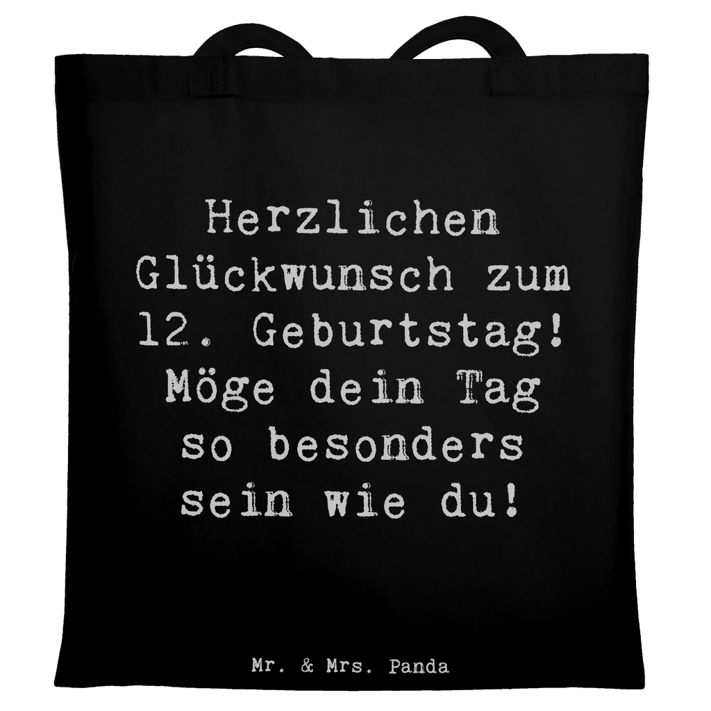 Tragetasche Spruch 12. Geburtstag Stoffbeutel, Laptoptasche, Shopper, Einkaufstasche, Umhängetasche, Beuteltasche, Jutebeutel, Jutetasche, Schultertasche, Beutel, Badetasche, Tragetasche, Tasche, Stofftasche, Einkaufstüte, Strandtasche, Geburtstag, Geburtstagsgeschenk, Geschenk