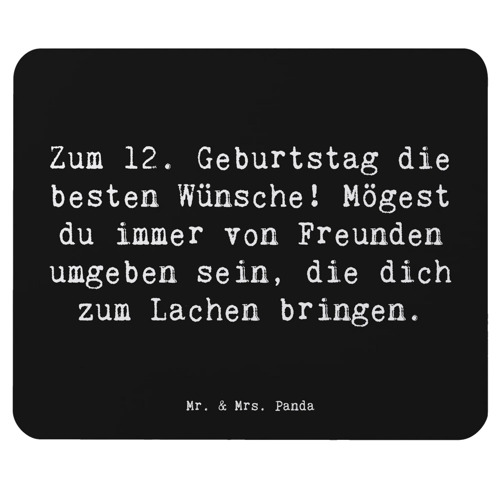 Mouse mat Saying Zum 12. Geburtstag die besten Wünsche! Mögest du immer von Freunden umgeben sein, die dich zum Lachen bringen. Computer zubehör, Mousepad, Mauspad, Einzigartiges Mauspad, PC Zubehör, Mauspad Büro, Büroausstattung, Arbeitszimmer, Designer Mauspad, Mausunterlage, Geburtstag, Geburtstagsgeschenk, Geschenk