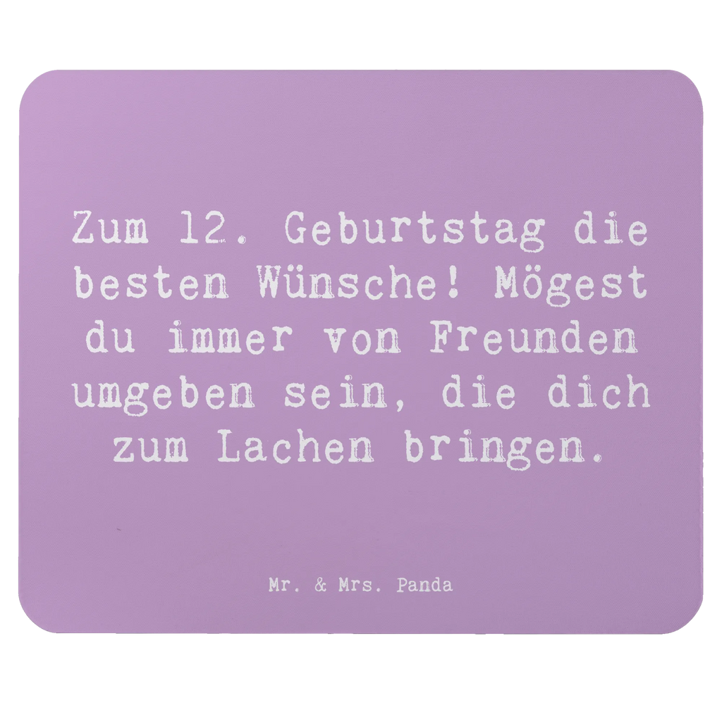 Mouse mat Saying Zum 12. Geburtstag die besten Wünsche! Mögest du immer von Freunden umgeben sein, die dich zum Lachen bringen. Computer zubehör, Mousepad, Mauspad, Einzigartiges Mauspad, PC Zubehör, Mauspad Büro, Büroausstattung, Arbeitszimmer, Designer Mauspad, Mausunterlage, Geburtstag, Geburtstagsgeschenk, Geschenk