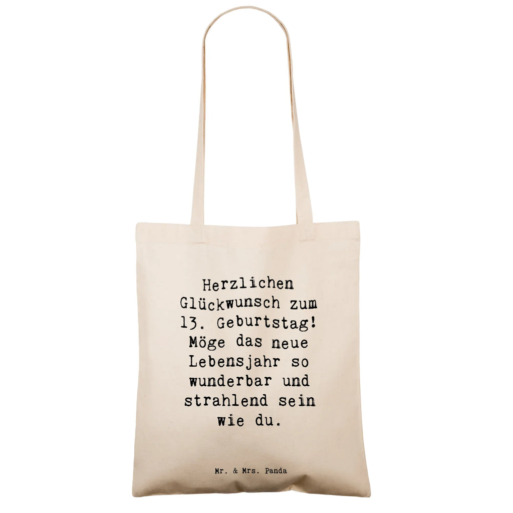 Tragetasche Spruch 13. Geburtstag Schultertasche, Einkaufstasche, Beuteltasche, Shopper, Laptoptasche, Umhängetasche, Strandtasche, Beutel, Stoffbeutel, Jutetasche, Tasche, Badetasche, Tragetasche, Einkaufstüte, Stofftasche, Jutebeutel, Geburtstag, Geburtstagsgeschenk, Geschenk