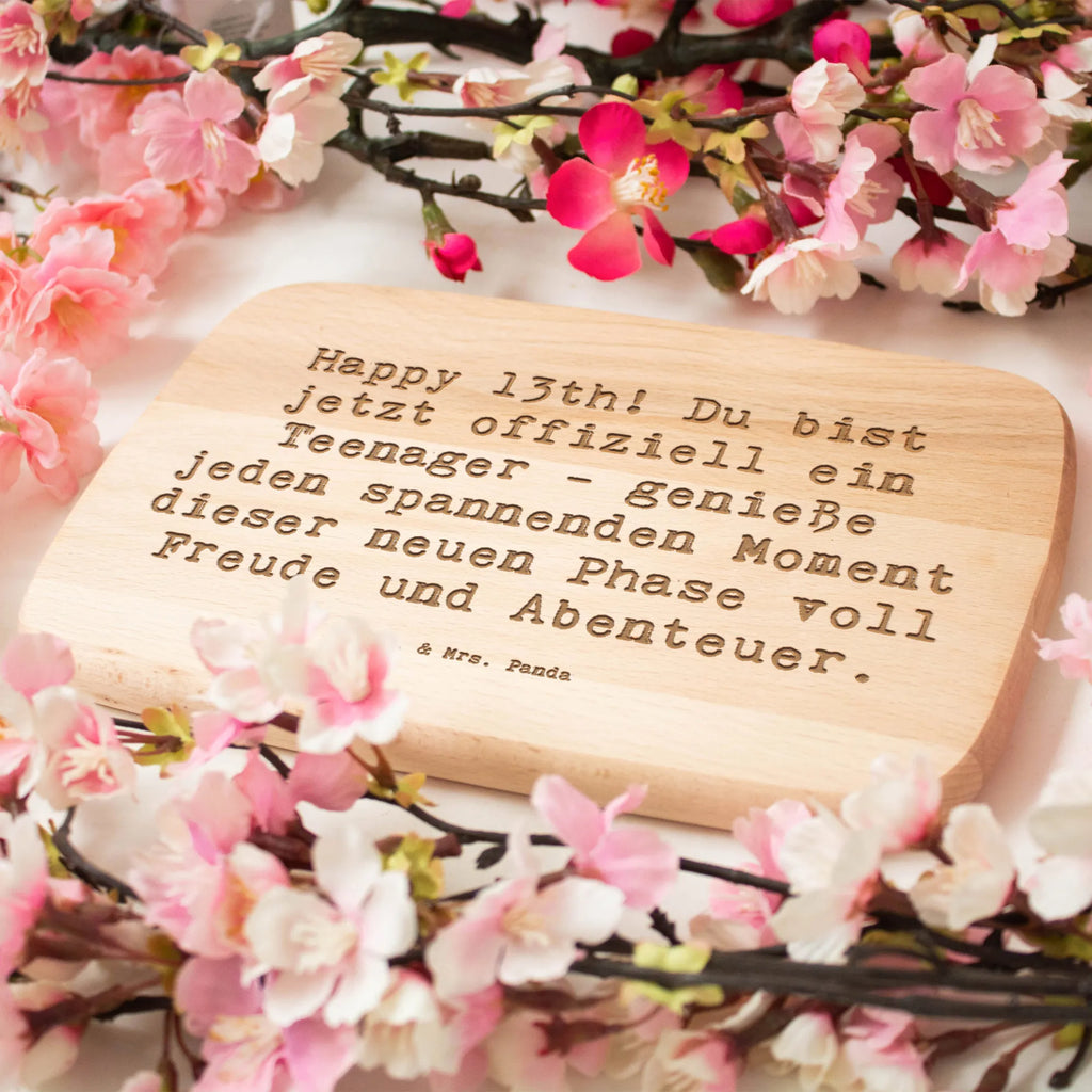 Frühstücksbrett Spruch 13. Geburtstag Frühstücksbrett, Küchenbrett, Schneidebrett Holz, Schneidebrett, Frühstücksbrettchen, Holzbrett, Geburtstag, Geburtstagsgeschenk, Geschenk
