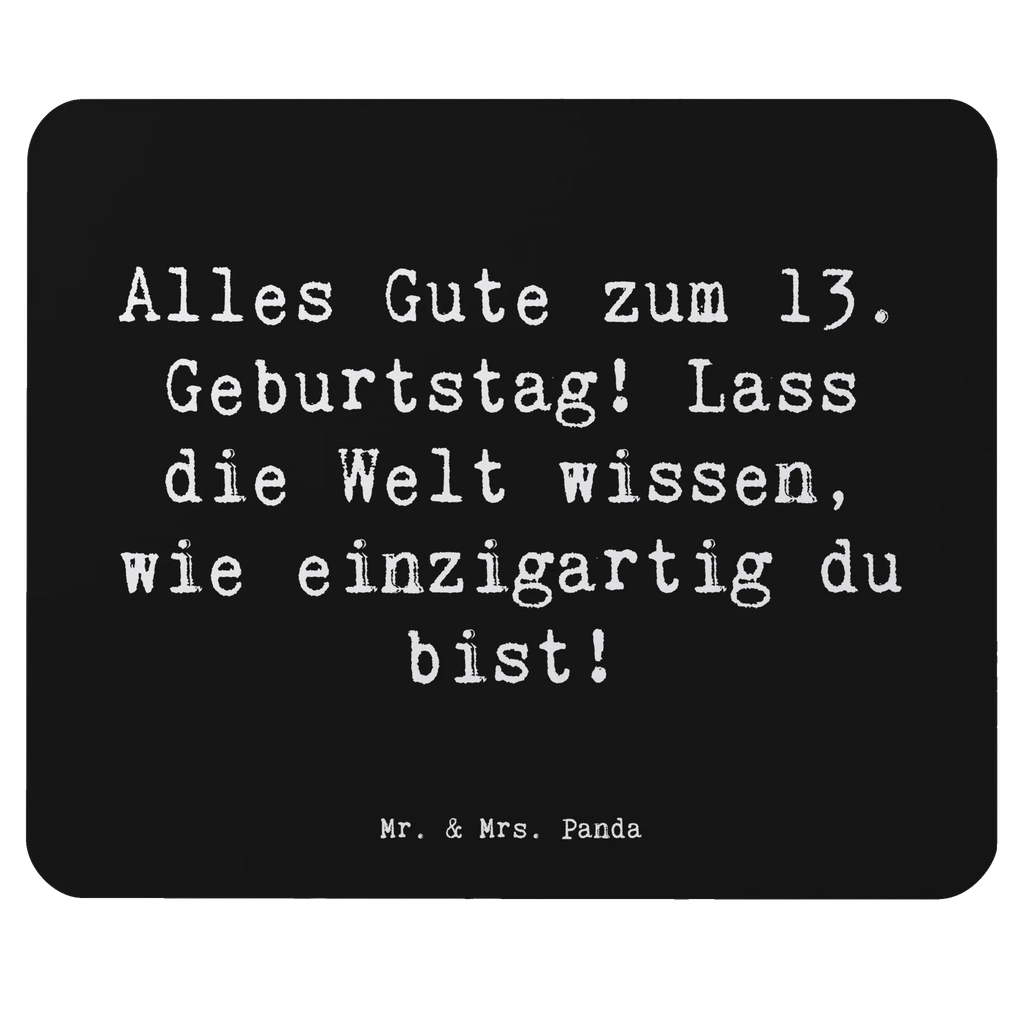 Mauspad Spruch 13. Geburtstag Mausunterlage, Büroausstattung, Mousepad, Mauspad Büro, Computer zubehör, Mauspad, Designer Mauspad, Einzigartiges Mauspad, PC Zubehör, Arbeitszimmer, Geburtstag, Geburtstagsgeschenk, Geschenk