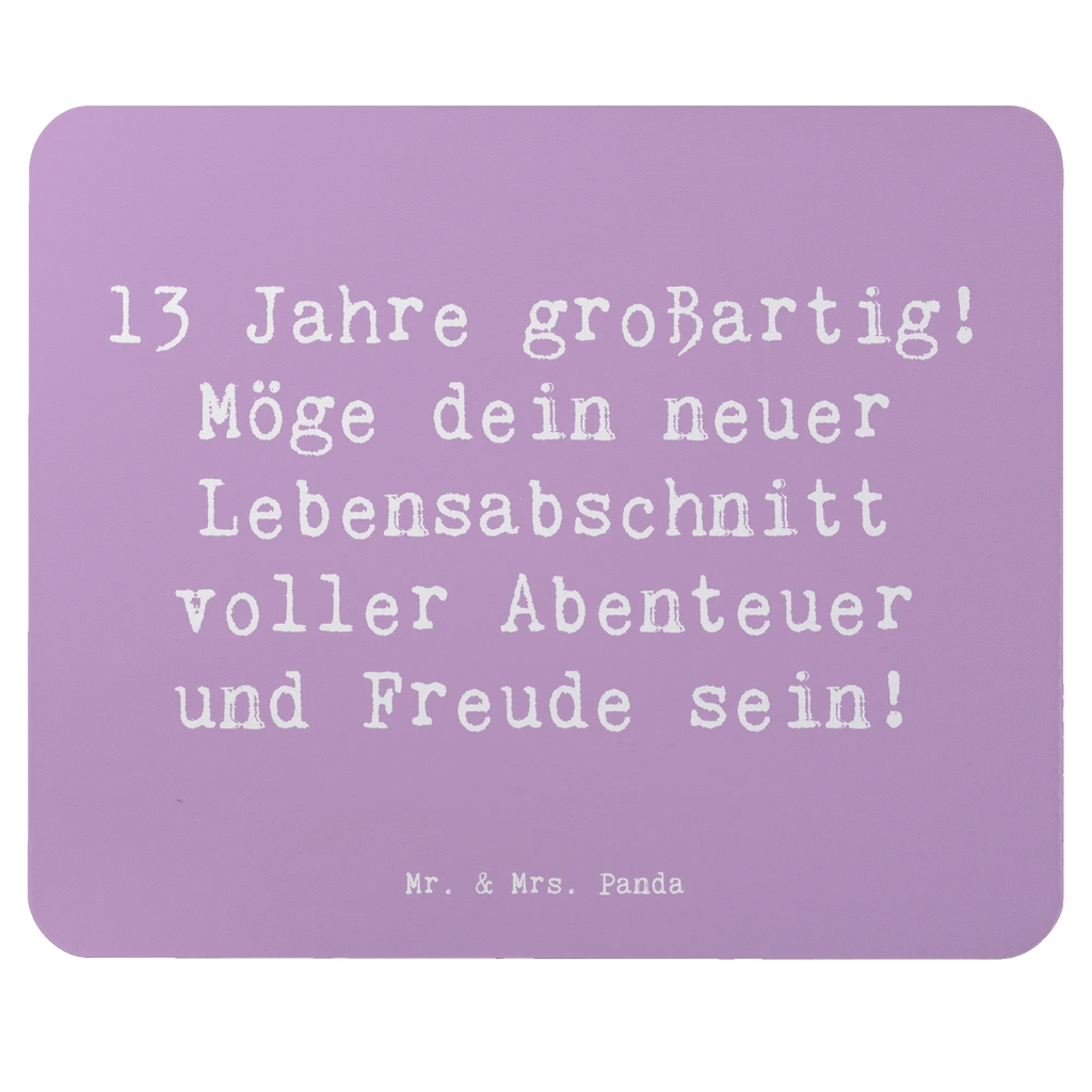 Mauspad Spruch 13. Geburtstag Freude Arbeitszimmer, Mausunterlage, Designer Mauspad, PC Zubehör, Einzigartiges Mauspad, Büroausstattung, Mauspad, Computer zubehör, Mousepad, Mauspad Büro, Geburtstag, Geburtstagsgeschenk, Geschenk