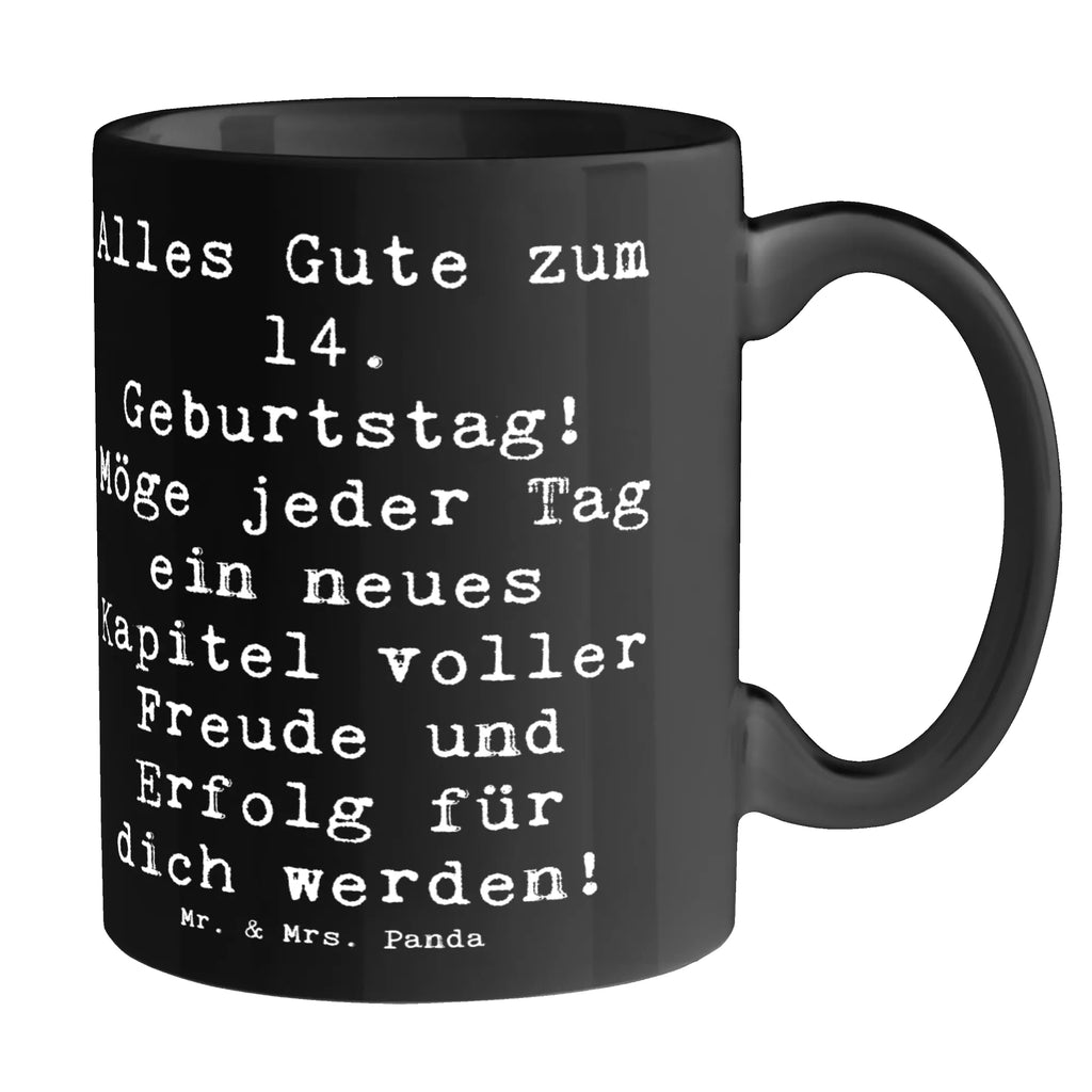 Tasse 14. Geburtstag Tasse mit Zitaten, Tasse mit Motiven, Tasse, Geschenktasse, Bürotasse, Porzellantasse, Keramiktasse, Teetasse, Kaffeetasse, Geburtstag, Geburtstagsgeschenk, Geschenk