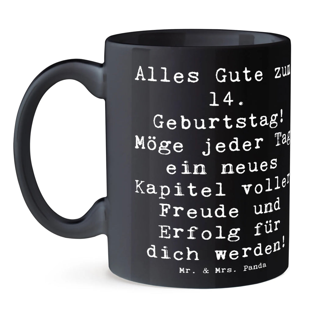 Tasse 14. Geburtstag Tasse mit Zitaten, Tasse mit Motiven, Tasse, Geschenktasse, Bürotasse, Porzellantasse, Keramiktasse, Teetasse, Kaffeetasse, Geburtstag, Geburtstagsgeschenk, Geschenk