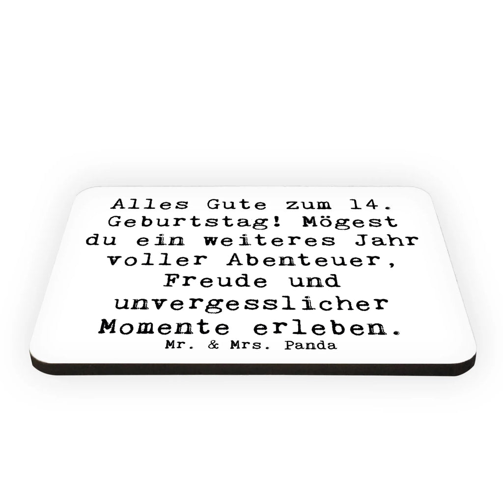 Magnet Spruch 14. Geburtstag Souvenir Magnet, Motivmagnete, Whiteboard Magnet, Notiz Magnet, Dekomagnet, Kühlschrankmagnet, Pinnwandmagnet, Kühlschrank Dekoration, Geburtstag, Geburtstagsgeschenk, Geschenk