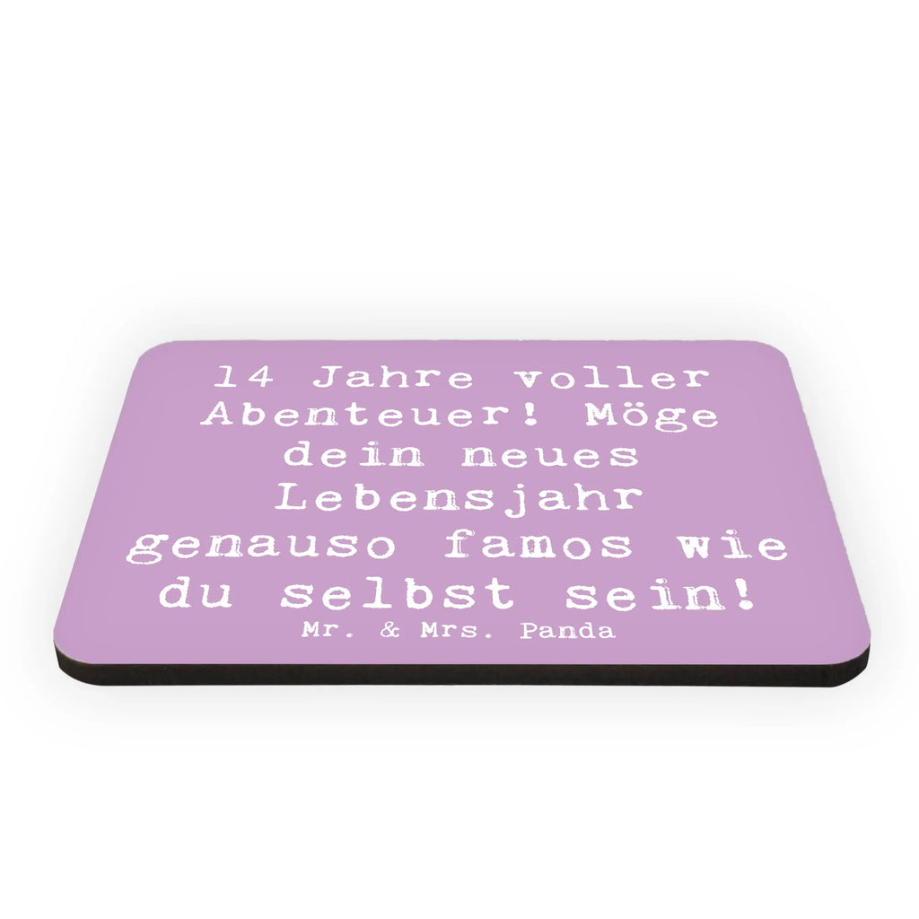 Magnet Spruch 14. Geburtstag Abenteuer Notiz Magnet, Kühlschrank Dekoration, Pinnwandmagnet, Dekomagnet, Whiteboard Magnet, Kühlschrankmagnet, Souvenir Magnet, Motivmagnete, Geburtstag, Geburtstagsgeschenk, Geschenk