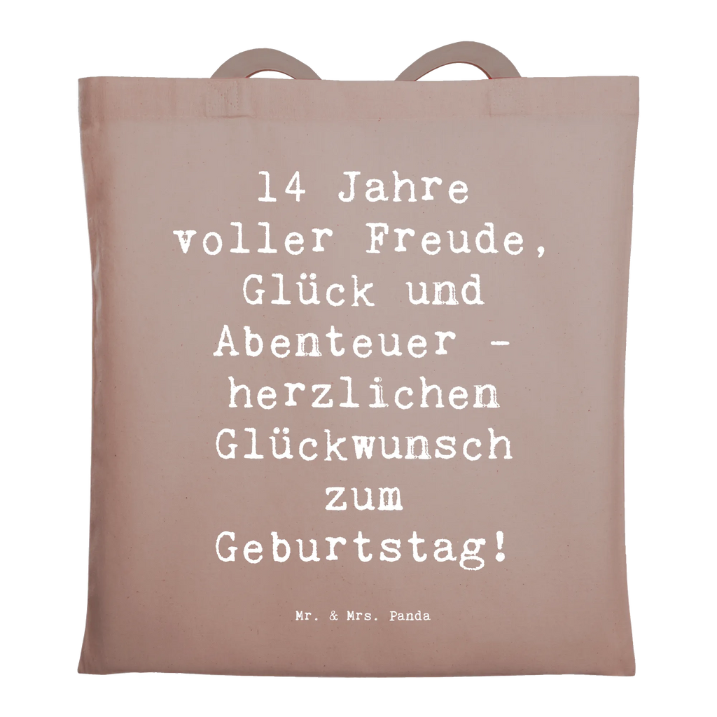 Tragetasche Spruch 14. Geburtstag Freude Beutel, Tragetasche, Beuteltasche, Jutebeutel, Stoffbeutel, Einkaufstüte, Schultertasche, Badetasche, Einkaufstasche, Tasche, Jutetasche, Laptoptasche, Strandtasche, Stofftasche, Umhängetasche, Shopper, Geburtstag, Geburtstagsgeschenk, Geschenk