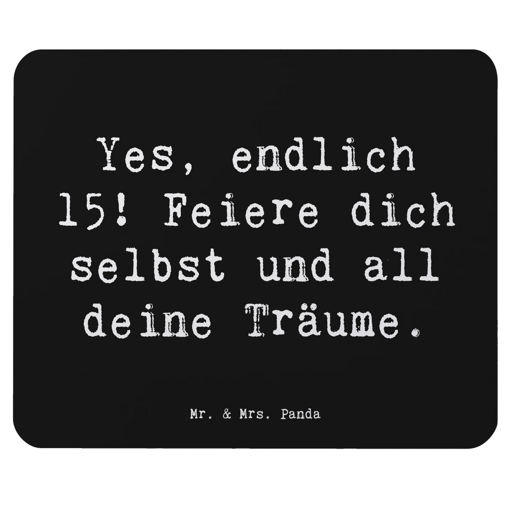 Mauspad Spruch 15. Geburtstag Freude Einzigartiges Mauspad, PC Zubehör, Computer zubehör, Mousepad, Büroausstattung, Arbeitszimmer, Mauspad, Mausunterlage, Designer Mauspad, Mauspad Büro, Geburtstag, Geburtstagsgeschenk, Geschenk