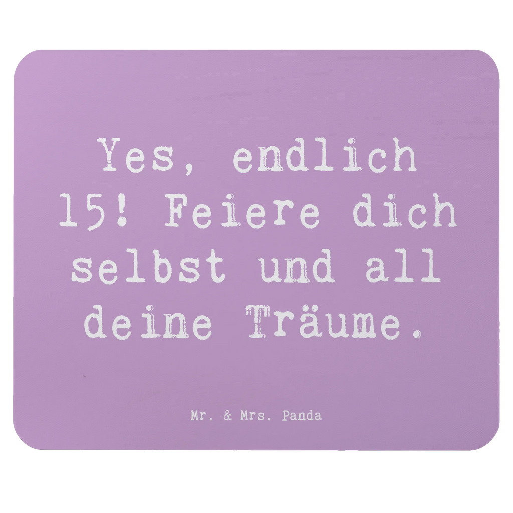 Mauspad Spruch 15. Geburtstag Freude Einzigartiges Mauspad, PC Zubehör, Computer zubehör, Mousepad, Büroausstattung, Arbeitszimmer, Mauspad, Mausunterlage, Designer Mauspad, Mauspad Büro, Geburtstag, Geburtstagsgeschenk, Geschenk