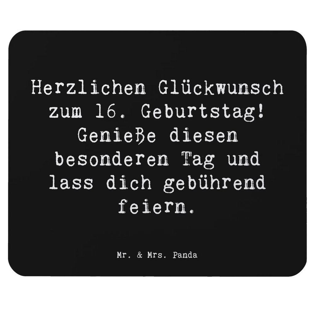 Mauspad Spruch 16. Geburtstag Mauspad, Mausunterlage, Computer zubehör, Arbeitszimmer, PC Zubehör, Mauspad Büro, Designer Mauspad, Mousepad, Büroausstattung, Einzigartiges Mauspad, Geburtstag, Geburtstagsgeschenk, Geschenk
