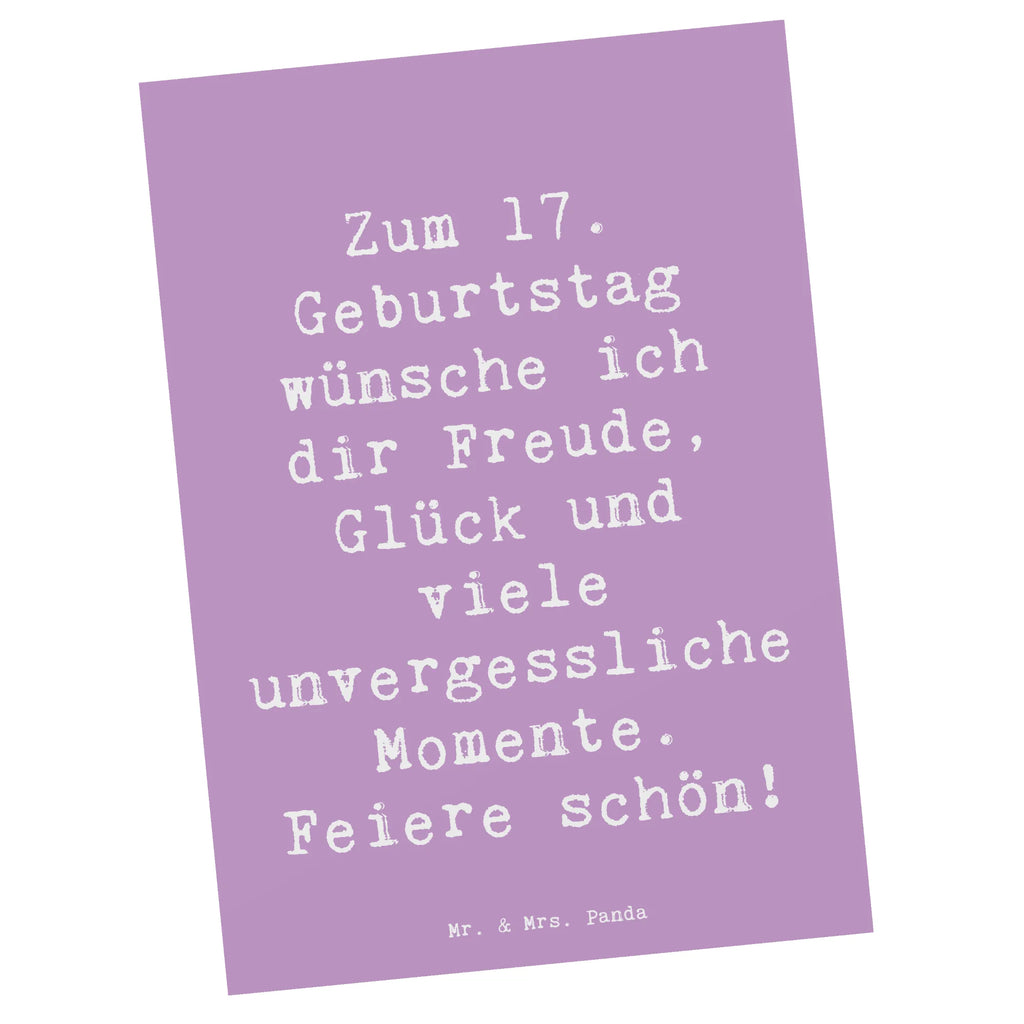 Postkarte Spruch 17. Geburtstag Karte, Einladungskarten Geburtstag, Ansichtskarte, Ansichtskarten, Einladung, Postkarte, Geschenkkarte, Geburtstagskarte, Grußkarte, Einladung Geburtstag, Einladungskarte, Dankeskarte, Geburtstag, Geburtstagsgeschenk, Geschenk