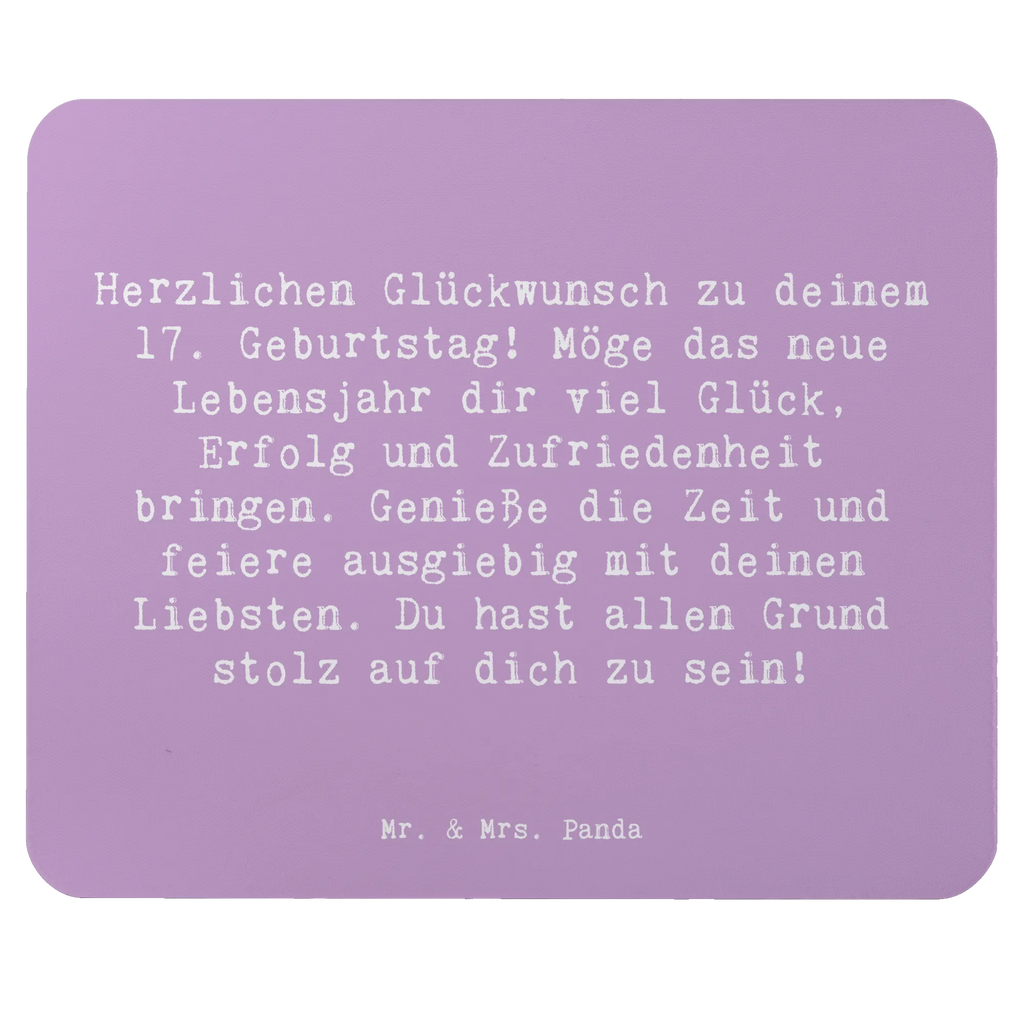 Mauspad Spruch 17. Geburtstag Mousepad, Designer Mauspad, Büroausstattung, PC Zubehör, Mausunterlage, Arbeitszimmer, Mauspad Büro, Computer zubehör, Einzigartiges Mauspad, Mauspad, Geburtstag, Geburtstagsgeschenk, Geschenk