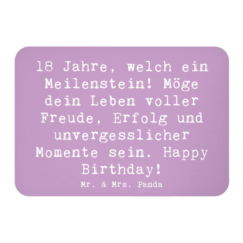 Magnet Spruch 18. Geburtstag Meilenstein Whiteboard Magnet, Pinnwandmagnet, Notiz Magnet, Kühlschrank Dekoration, Kühlschrankmagnet, Souvenir Magnet, Dekomagnet, Motivmagnete, Geburtstag, Geburtstagsgeschenk, Geschenk