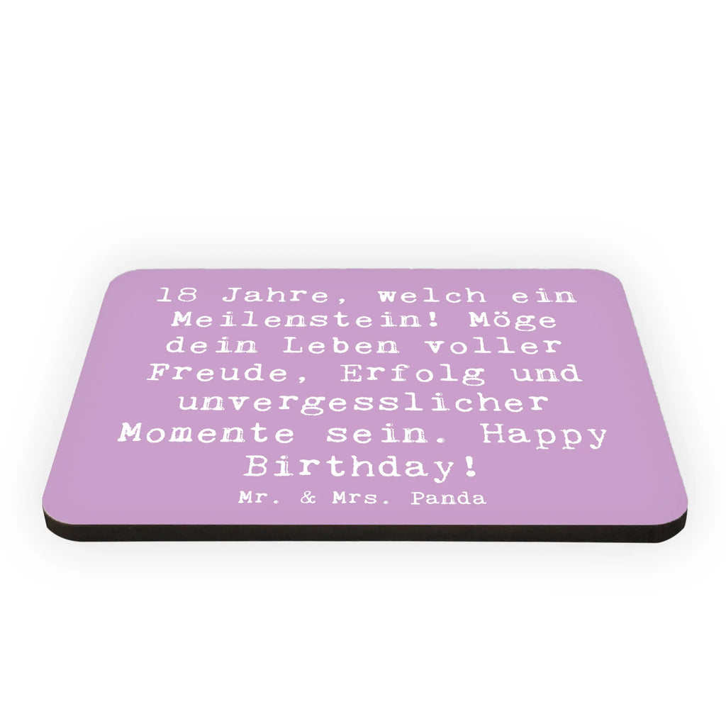 Magnet Spruch 18. Geburtstag Meilenstein Whiteboard Magnet, Pinnwandmagnet, Notiz Magnet, Kühlschrank Dekoration, Kühlschrankmagnet, Souvenir Magnet, Dekomagnet, Motivmagnete, Geburtstag, Geburtstagsgeschenk, Geschenk