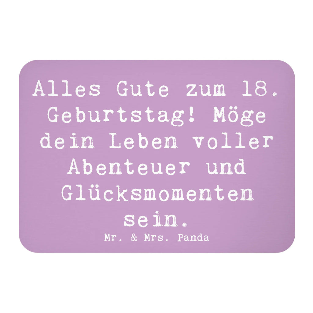 Magnet Spruch 18. Geburtstag Motivmagnete, Souvenir Magnet, Whiteboard Magnet, Dekomagnet, Pinnwandmagnet, Kühlschrankmagnet, Notiz Magnet, Kühlschrank Dekoration, Geburtstag, Geburtstagsgeschenk, Geschenk