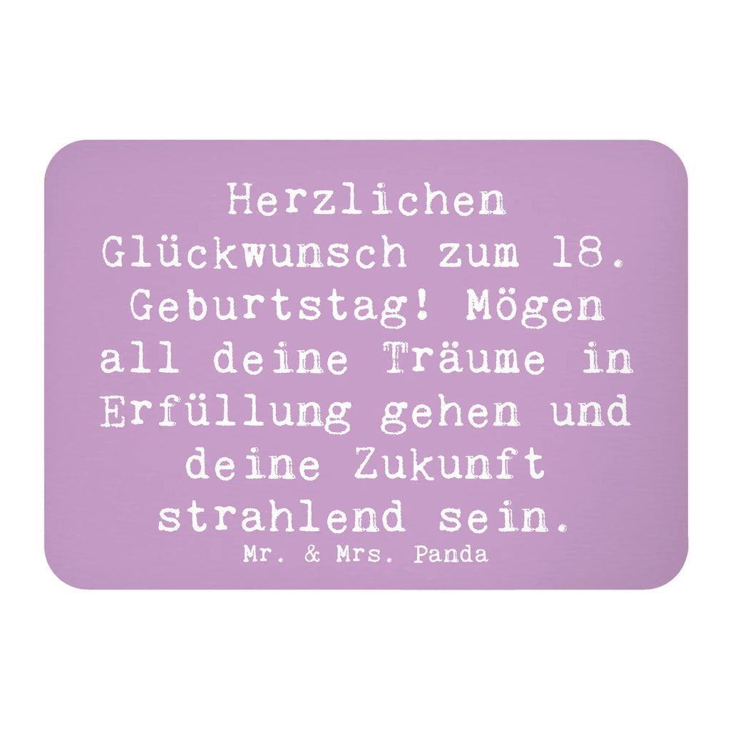 Magnet Spruch 18. Geburtstag Glückwunsch Dekomagnet, Kühlschrank Dekoration, Souvenir Magnet, Pinnwandmagnet, Whiteboard Magnet, Notiz Magnet, Motivmagnete, Kühlschrankmagnet, Geburtstag, Geburtstagsgeschenk, Geschenk