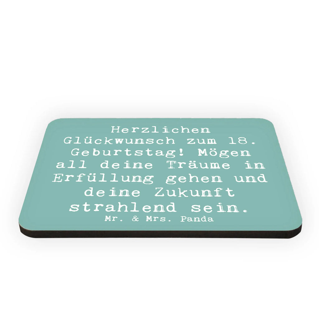 Magnet Spruch 18. Geburtstag Glückwunsch Dekomagnet, Kühlschrank Dekoration, Souvenir Magnet, Pinnwandmagnet, Whiteboard Magnet, Notiz Magnet, Motivmagnete, Kühlschrankmagnet, Geburtstag, Geburtstagsgeschenk, Geschenk