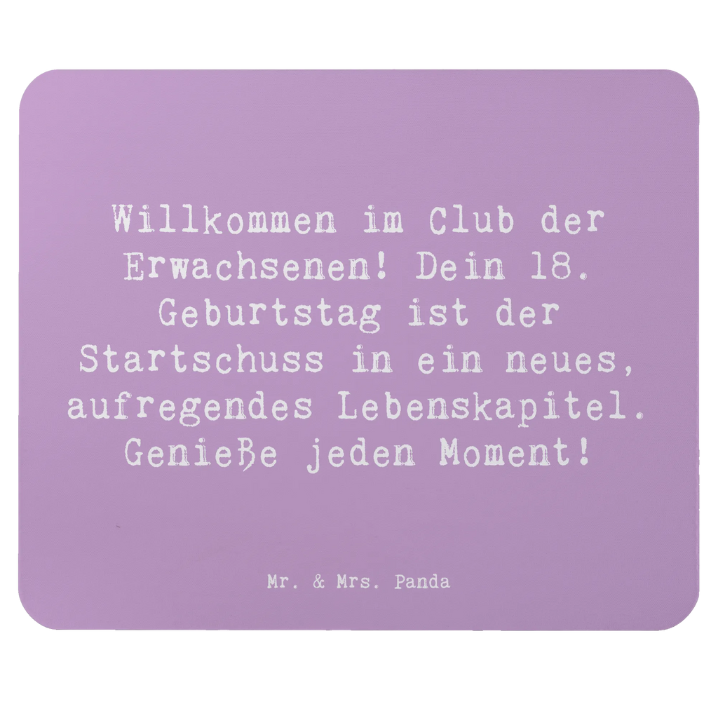 Mouse mat Saying Willkommen im Club der Erwachsenen! Dein 18. Geburtstag ist der Startschuss in ein neues, aufregendes Lebenskapitel. Genieße jeden Moment! Einzigartiges Mauspad, Computer zubehör, Mauspad Büro, Mousepad, Designer Mauspad, PC Zubehör, Arbeitszimmer, Mauspad, Mausunterlage, Büroausstattung, Geburtstag, Geburtstagsgeschenk, Geschenk