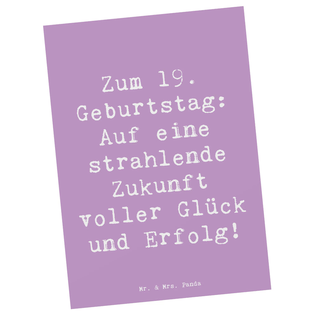 Postkarte Spruch 19. Geburtstag Zukunft Geschenkkarte, Einladung Geburtstag, Einladungskarten Geburtstag, Dankeskarte, Karte, Ansichtskarten, Postkarte, Geburtstagskarte, Einladungskarte, Grußkarte, Einladung, Ansichtskarte, Geburtstag, Geburtstagsgeschenk, Geschenk