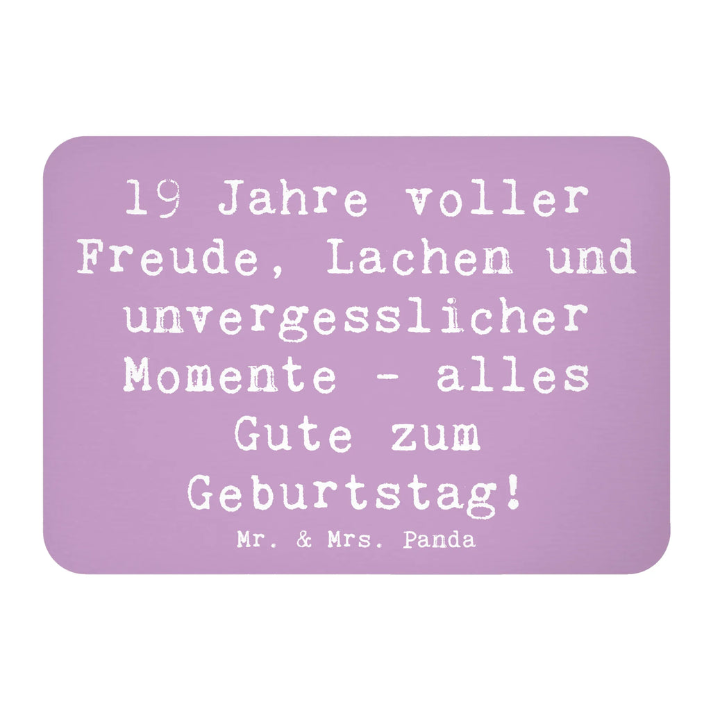Magnet Spruch 19. Geburtstag Freude Kühlschrankmagnet, Souvenir Magnet, Dekomagnet, Whiteboard Magnet, Notiz Magnet, Motivmagnete, Pinnwandmagnet, Kühlschrank Dekoration, Geburtstag, Geburtstagsgeschenk, Geschenk