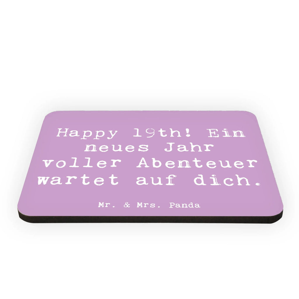 Magnet Spruch 19. Geburtstag Abenteuer Fridge Magnet, holz kühlschrankmagnet, tafelmagnet, spruchmagnet, wandmagnet, Pinnwandmagnet, holzmagnet, notizmagnet, designmagnet, Notizhalter, memomagnet, mdf magnet, zettelhalter, rechteckmagnet, whiteboardmagnet, haftmagnet, holz whiteboardmagnet, büromagnet, einkaufszettelmagnet, magnet, küchenmagnet, bildmagnet, Kühlschrankmagnet, Dekomagnet, Geburtstag, Geburtstagsgeschenk, Geschenk