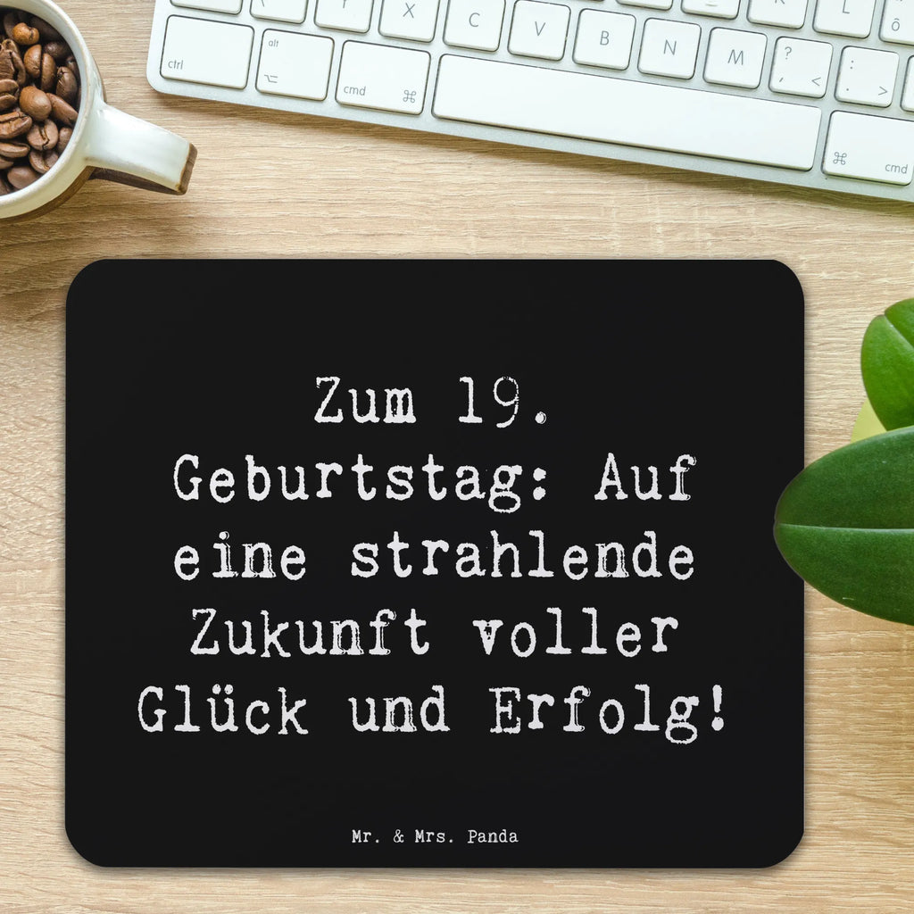 Mouse mat Saying Zum 19. Geburtstag: Auf eine strahlende Zukunft voller Glück und Erfolg! Mausmatte, notebook mauspad, Mauspad, pc mausunterlage, mauspad pc, computermatte, mausteppich, computer mousepad, Mausunterlage, laptop mousepad, computer mauspad, Mousepad, pc mousepad, mauspad laptop, mousematte, laptop mauspad, pc mauspad, Geburtstag, Geburtstagsgeschenk, Geschenk