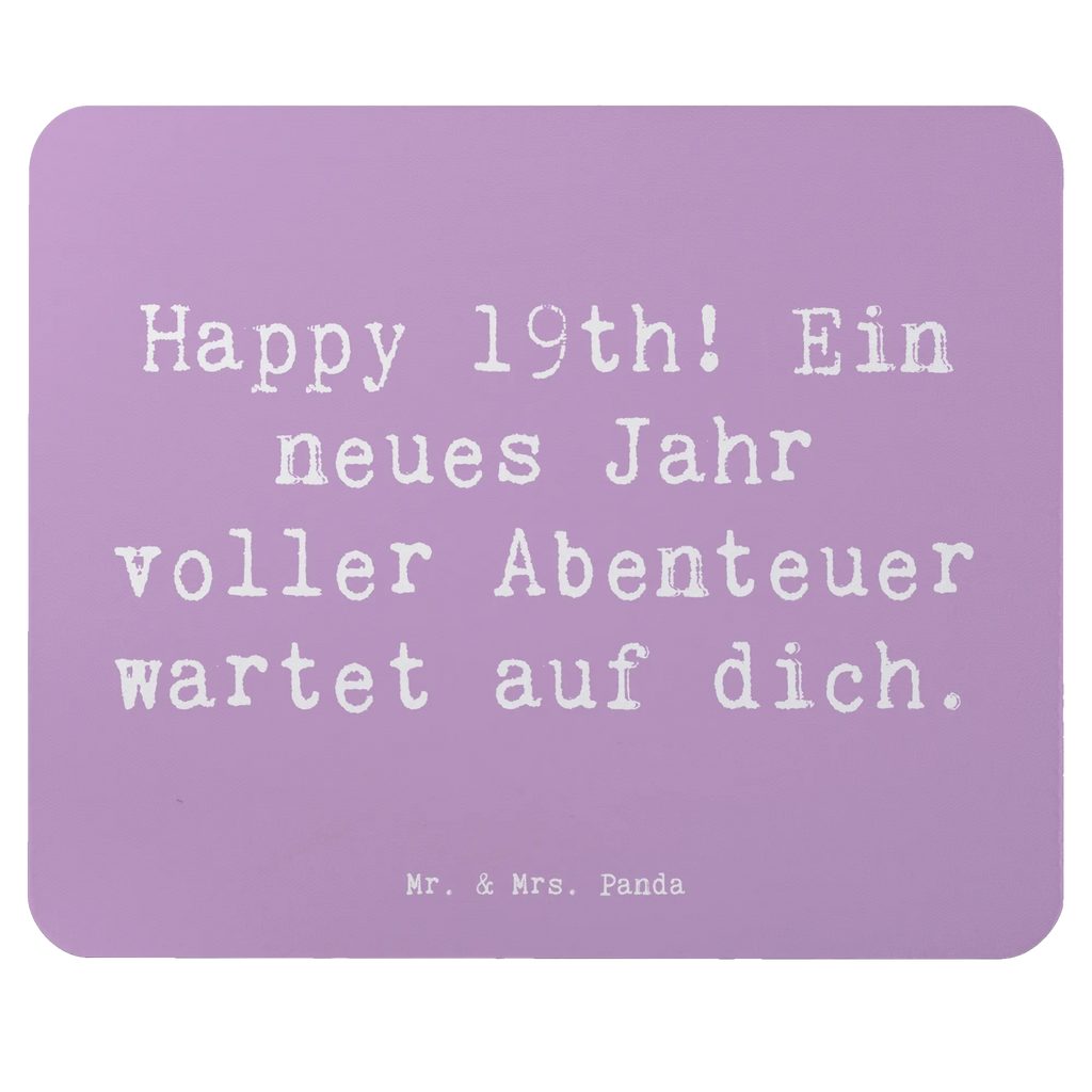 Mauspad Spruch 19. Geburtstag Abenteuer Mauspad, Einzigartiges Mauspad, Büroausstattung, Mausunterlage, Computer zubehör, Mousepad, Arbeitszimmer, PC Zubehör, Designer Mauspad, Mauspad Büro, Geburtstag, Geburtstagsgeschenk, Geschenk