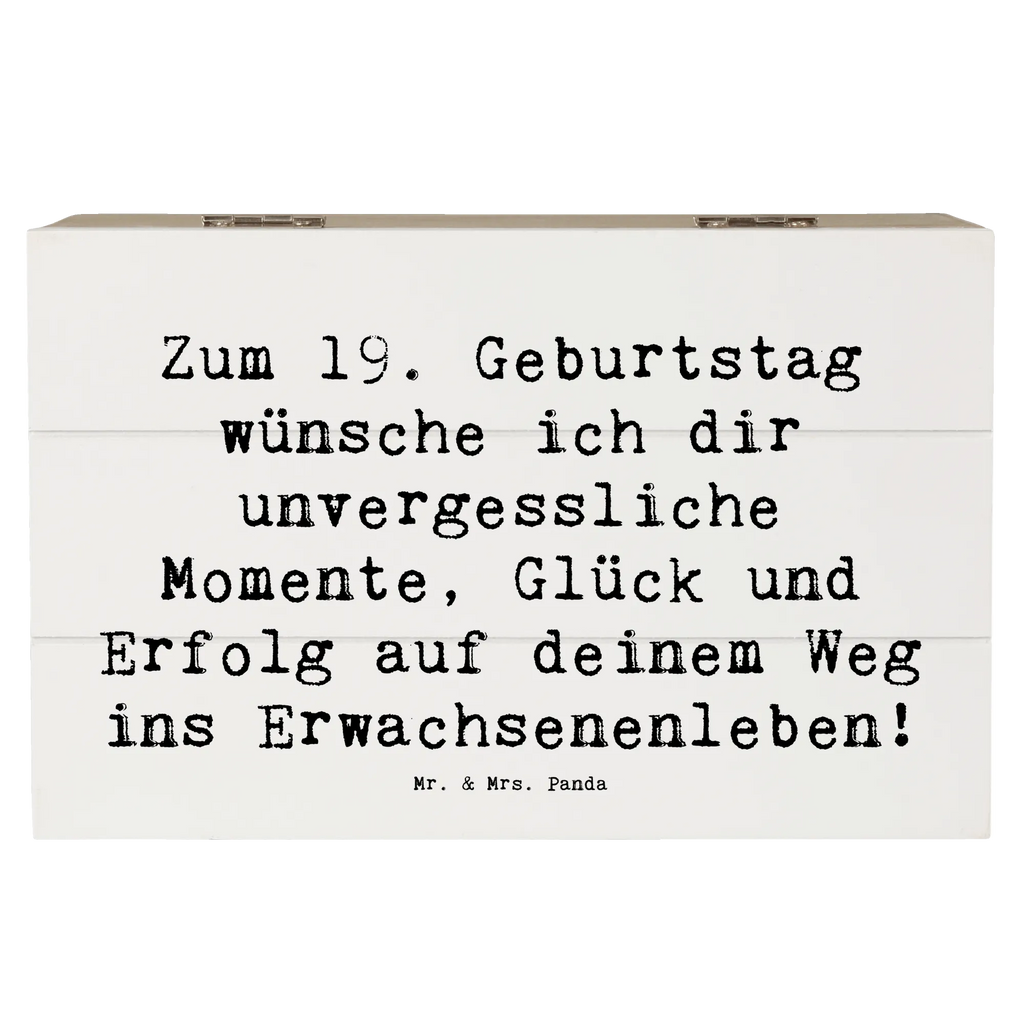 Wooden chest Saying Zum 19. Geburtstag wünsche ich dir unvergessliche Momente, Glück und Erfolg auf deinem Weg ins Erwachsenenleben! Schatzkiste, Truhe, Geschenkdose, Aufbewahrungsbox, Kiste, Geschenkbox, Erinnerungskiste, Holzkiste, Schatulle, Erinnerungsbox, XXL, Dekokiste, Geburtstag, Geburtstagsgeschenk, Geschenk
