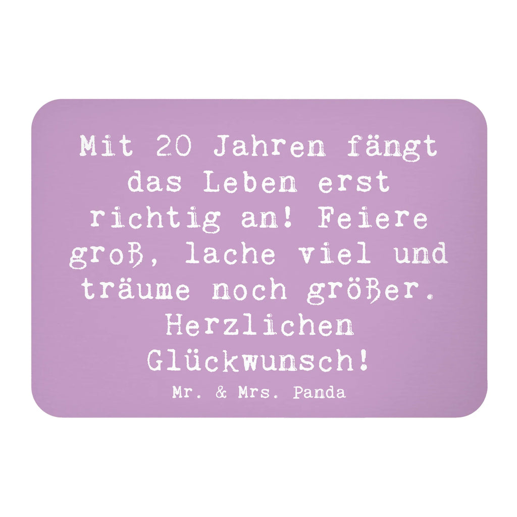 Magnet Spruch 20. Geburtstag Souvenir Magnet, Dekomagnet, Motivmagnete, Notiz Magnet, Kühlschrank Dekoration, Pinnwandmagnet, Kühlschrankmagnet, Whiteboard Magnet, Geburtstag, Geburtstagsgeschenk, Geschenk