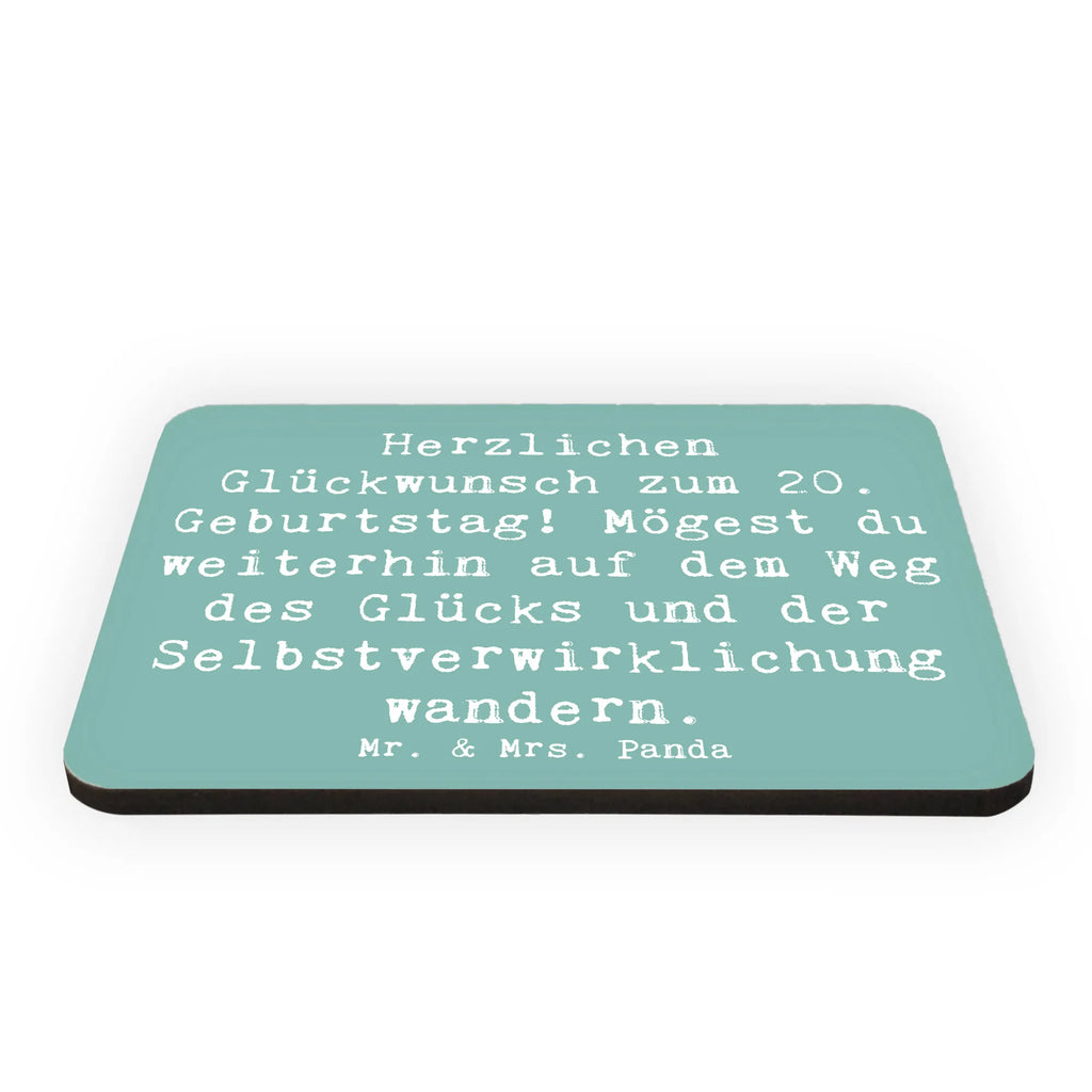 Magnet Spruch 20. Geburtstag Glückspfad Kühlschrank Dekoration, Notiz Magnet, Dekomagnet, Souvenir Magnet, Kühlschrankmagnet, Motivmagnete, Whiteboard Magnet, Pinnwandmagnet, Geburtstag, Geburtstagsgeschenk, Geschenk