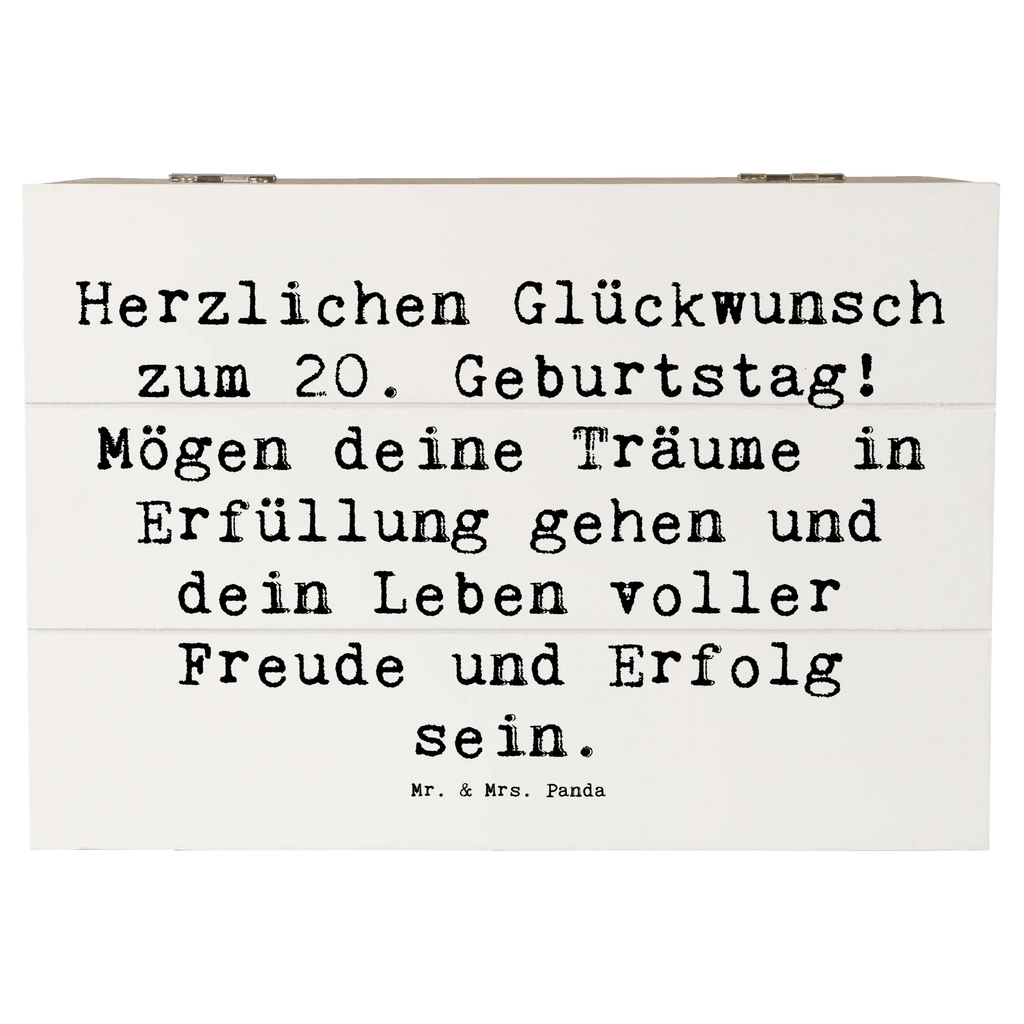 Holzkiste Spruch 20. Geburtstag Schatulle, Geschenkbox, Erinnerungskiste, Erinnerungsbox, Holzkiste, Truhe, Aufbewahrungsbox, Schatzkiste, XXL, Dekokiste, Kiste, Geschenkdose, Geburtstag, Geburtstagsgeschenk, Geschenk