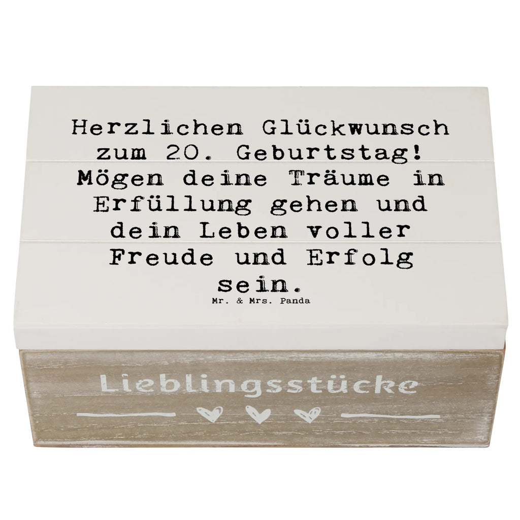 Holzkiste Spruch 20. Geburtstag Schatulle, Geschenkbox, Erinnerungskiste, Erinnerungsbox, Holzkiste, Truhe, Aufbewahrungsbox, Schatzkiste, XXL, Dekokiste, Kiste, Geschenkdose, Geburtstag, Geburtstagsgeschenk, Geschenk