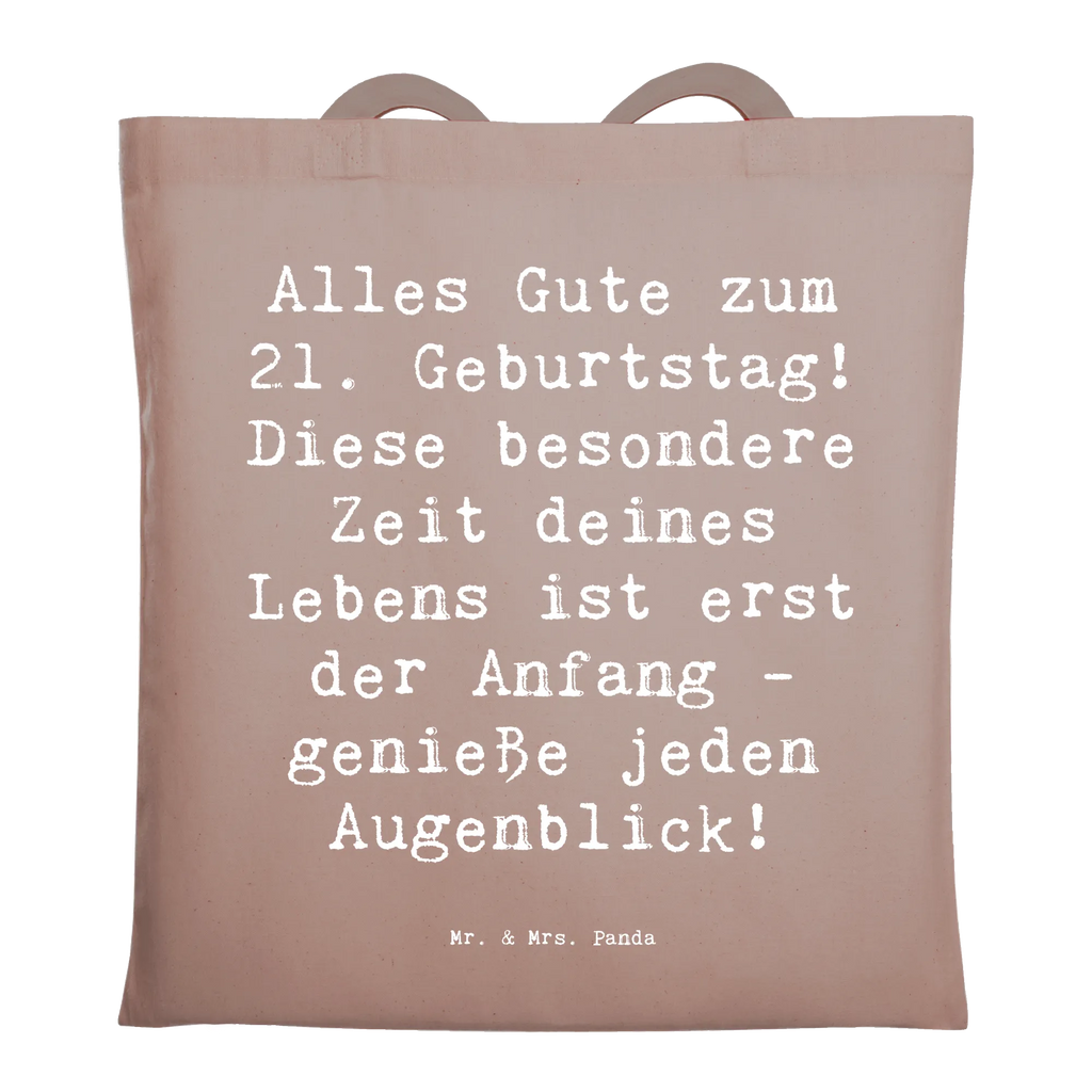 Tragetasche Spruch 21. Geburtstag Freude Beuteltasche, Beutel, Einkaufstasche, Jutebeutel, Stoffbeutel, Tasche, Shopper, Umhängetasche, Strandtasche, Schultertasche, Stofftasche, Tragetasche, Badetasche, Jutetasche, Einkaufstüte, Laptoptasche, Geburtstag, Geburtstagsgeschenk, Geschenk