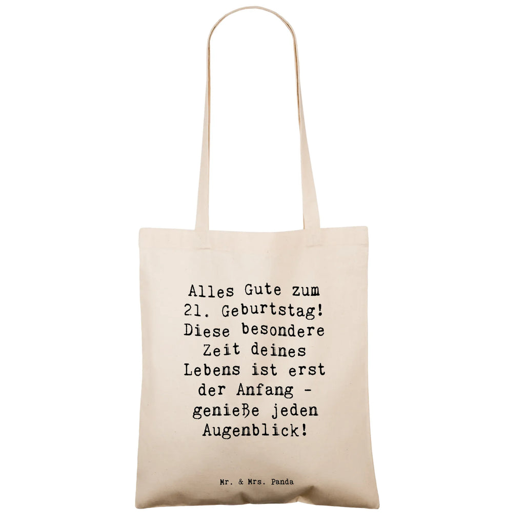 Tragetasche Spruch 21. Geburtstag Freude Beuteltasche, Beutel, Einkaufstasche, Jutebeutel, Stoffbeutel, Tasche, Shopper, Umhängetasche, Strandtasche, Schultertasche, Stofftasche, Tragetasche, Badetasche, Jutetasche, Einkaufstüte, Laptoptasche, Geburtstag, Geburtstagsgeschenk, Geschenk