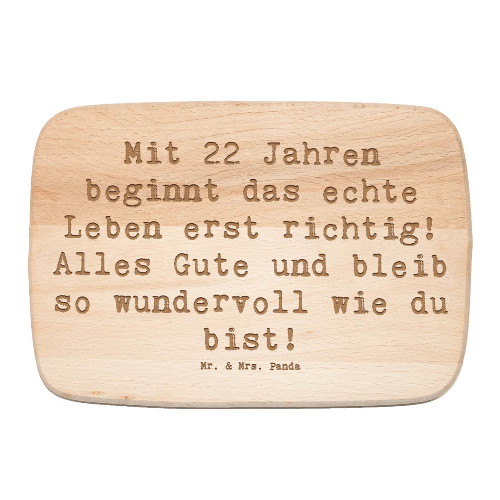 Schneidebrett Spruch 22. Geburtstag Schneidebrett Holz, Schneidebrett, Küchenbrett, Frühstücksbrettchen, Holzbrett, Frühstücksbrett, Geburtstag, Geburtstagsgeschenk, Geschenk