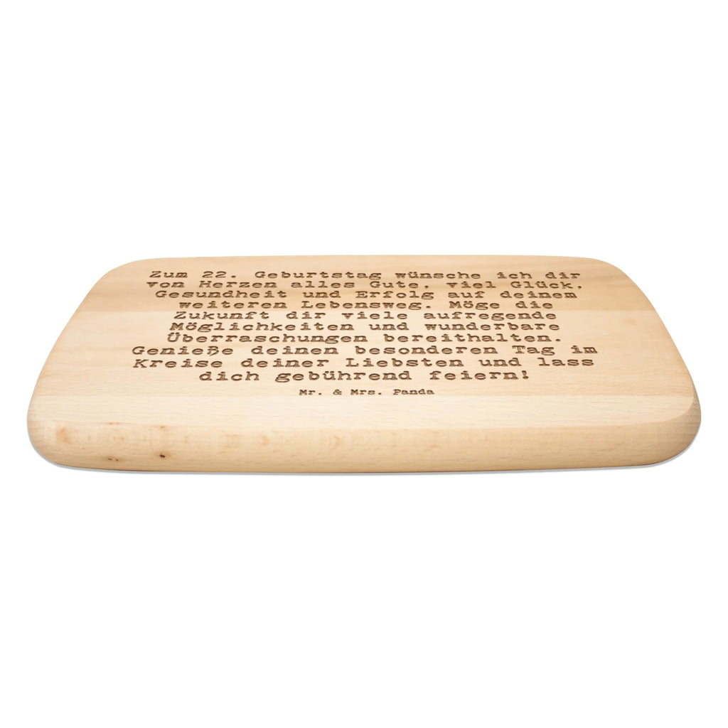 Holzbrett Spruch 22. Geburtstag Frühstücksbrettchen, Holzbrett, Küchenbrett, Frühstücksbrett, Schneidebrett, Schneidebrett Holz, Geburtstag, Geburtstagsgeschenk, Geschenk