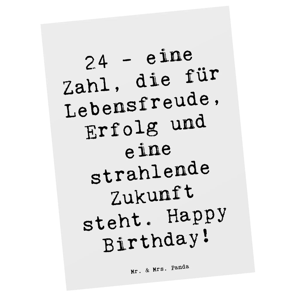 Postkarte Spruch 24. Geburtstag Geburtstagskarte, Einladung, Dankeskarte, Einladungskarte, Einladung Geburtstag, Karte, Ansichtskarten, Geschenkkarte, Einladungskarten Geburtstag, Ansichtskarte, Postkarte, Grußkarte, Geburtstag, Geburtstagsgeschenk, Geschenk