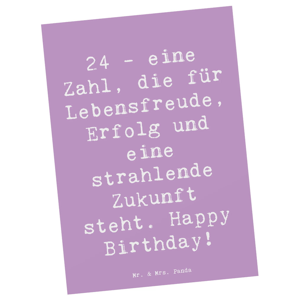 Postkarte Spruch 24. Geburtstag Geburtstagskarte, Einladung, Dankeskarte, Einladungskarte, Einladung Geburtstag, Karte, Ansichtskarten, Geschenkkarte, Einladungskarten Geburtstag, Ansichtskarte, Postkarte, Grußkarte, Geburtstag, Geburtstagsgeschenk, Geschenk