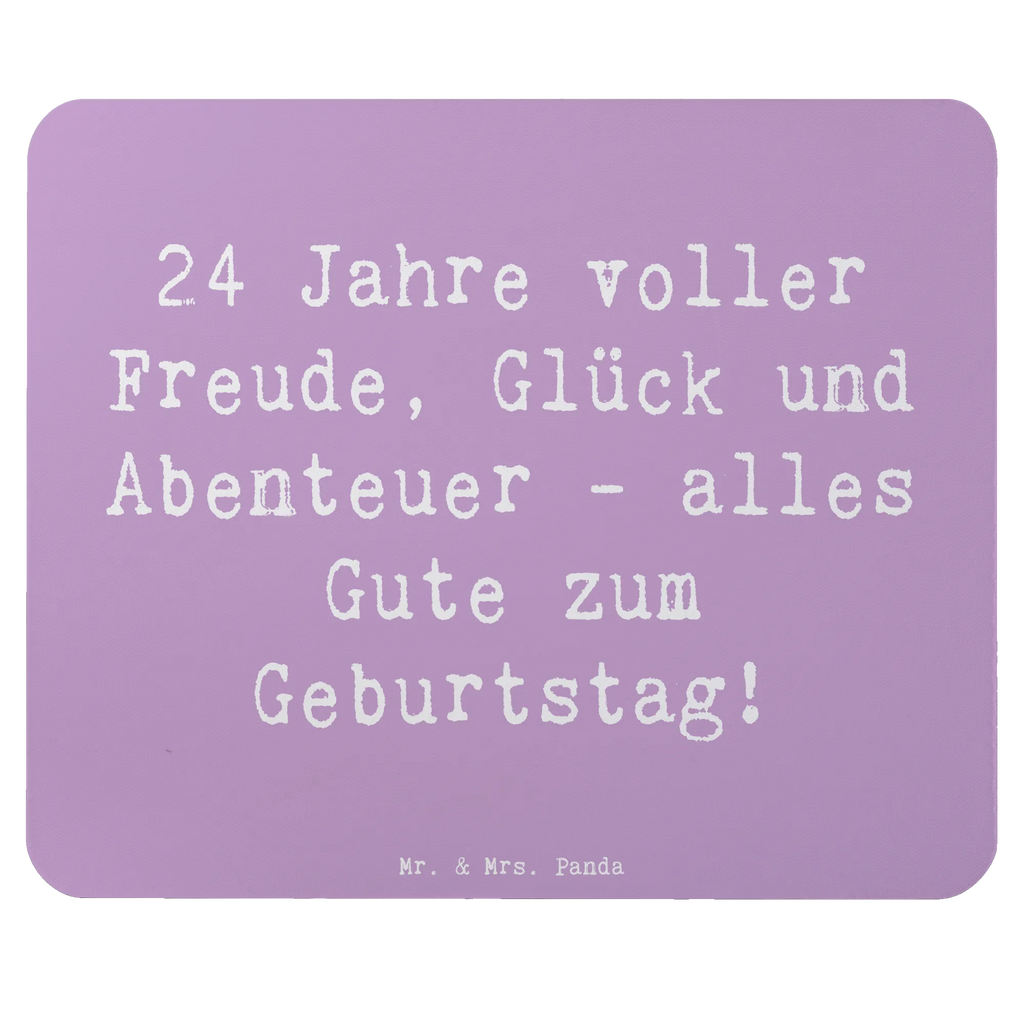 Mauspad Spruch 24. Geburtstag Computer zubehör, Mausunterlage, Mauspad Büro, Designer Mauspad, Mousepad, PC Zubehör, Arbeitszimmer, Büroausstattung, Mauspad, Einzigartiges Mauspad, Geburtstag, Geburtstagsgeschenk, Geschenk