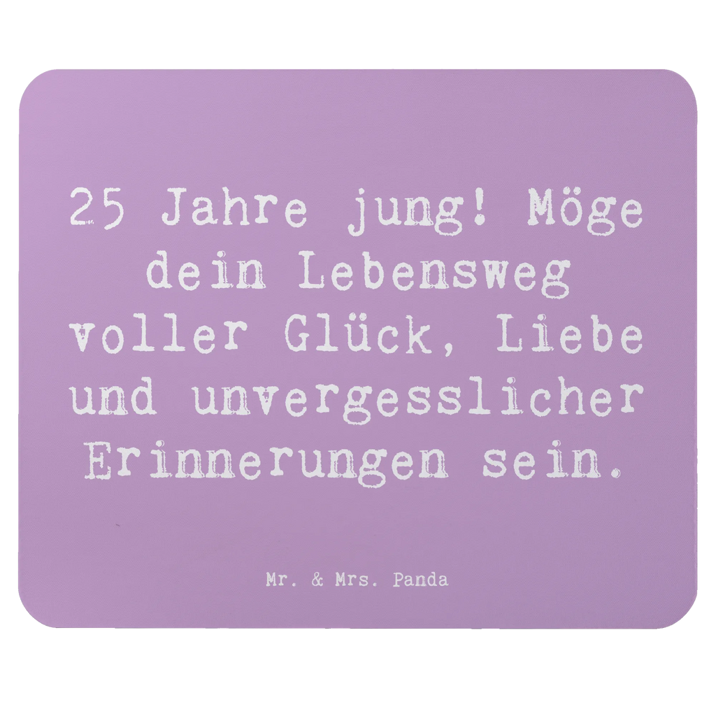 Mauspad Spruch 25. Geburtstag Glück Büroausstattung, Mauspad, Mausunterlage, Mousepad, Computer zubehör, Mauspad Büro, Arbeitszimmer, Designer Mauspad, Einzigartiges Mauspad, PC Zubehör, Geburtstag, Geburtstagsgeschenk, Geschenk