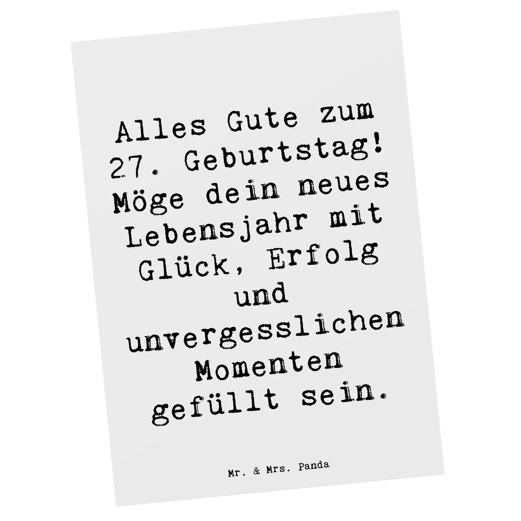 Postkarte Spruch 27. Geburtstag Dankeskarte, Karte, Postkarte, Einladungskarte, Einladungskarten Geburtstag, Ansichtskarten, Geschenkkarte, Einladung, Geburtstagskarte, Ansichtskarte, Grußkarte, Einladung Geburtstag, Geburtstag, Geburtstagsgeschenk, Geschenk