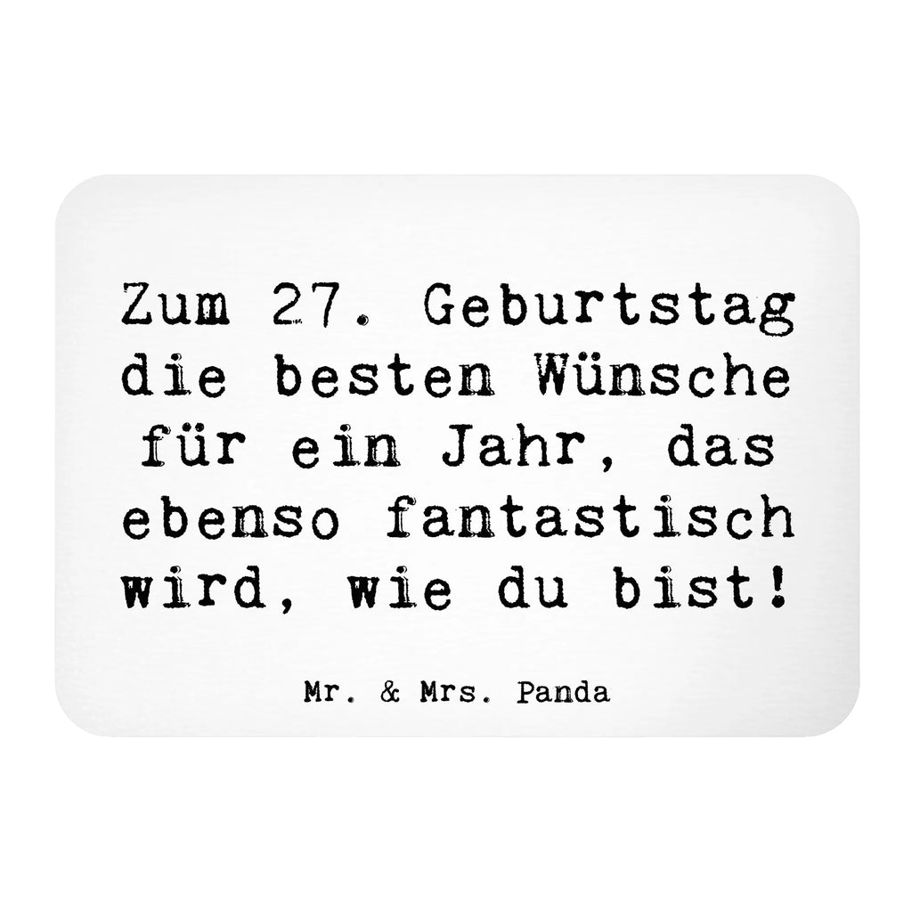 Magnet Spruch 27. Geburtstag Wünsche Souvenir Magnet, Whiteboard Magnet, Motivmagnete, Kühlschrankmagnet, Kühlschrank Dekoration, Notiz Magnet, Pinnwandmagnet, Dekomagnet, Geburtstag, Geburtstagsgeschenk, Geschenk