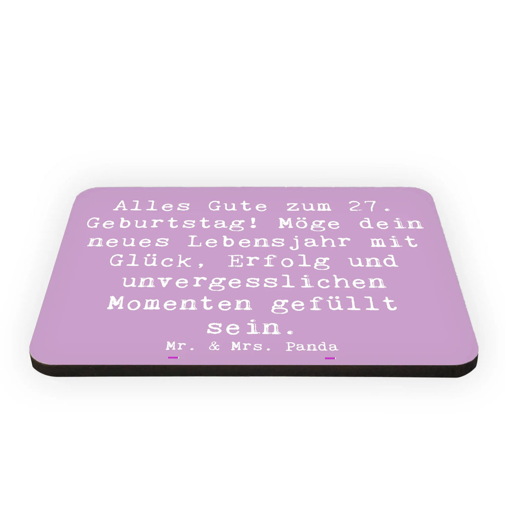 Magnet Spruch 27. Geburtstag Dekomagnet, Whiteboard Magnet, Souvenir Magnet, Pinnwandmagnet, Notiz Magnet, Kühlschrank Dekoration, Kühlschrankmagnet, Motivmagnete, Geburtstag, Geburtstagsgeschenk, Geschenk