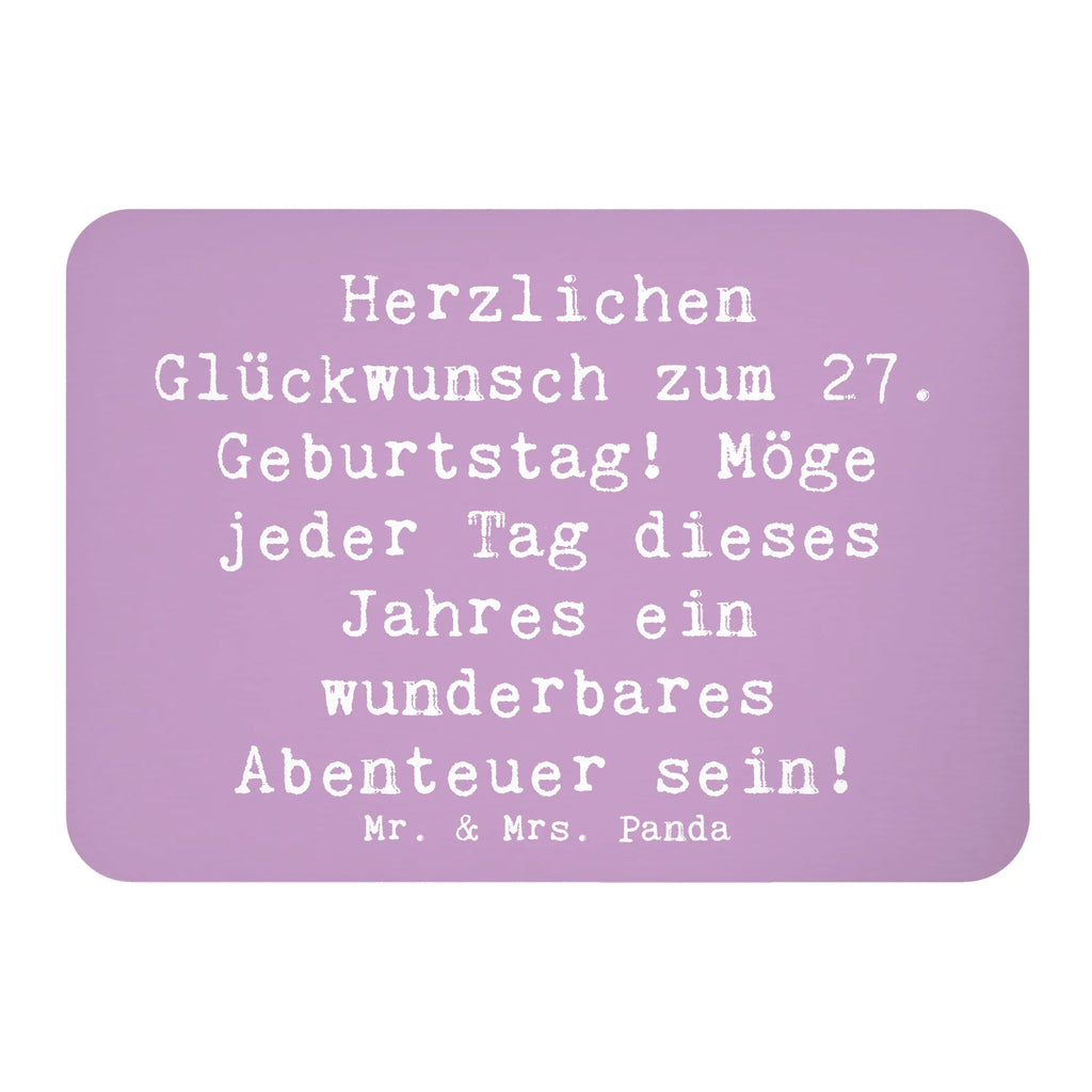 Magnet Spruch 27. Geburtstag Abenteuer Dekomagnet, Kühlschrank Dekoration, Pinnwandmagnet, Souvenir Magnet, Whiteboard Magnet, Motivmagnete, Notiz Magnet, Kühlschrankmagnet, Geburtstag, Geburtstagsgeschenk, Geschenk