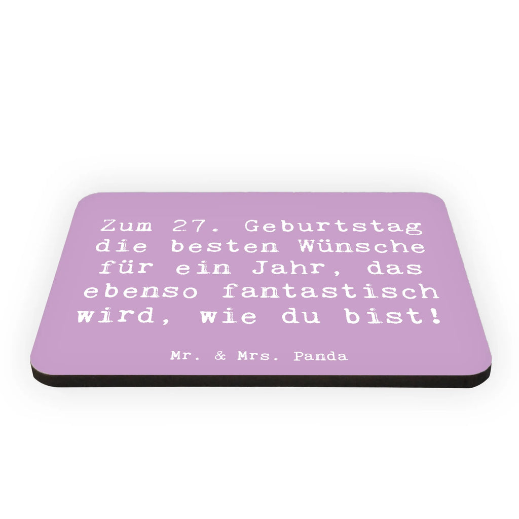 Magnet Spruch 27. Geburtstag Wünsche Souvenir Magnet, Whiteboard Magnet, Motivmagnete, Kühlschrankmagnet, Kühlschrank Dekoration, Notiz Magnet, Pinnwandmagnet, Dekomagnet, Geburtstag, Geburtstagsgeschenk, Geschenk