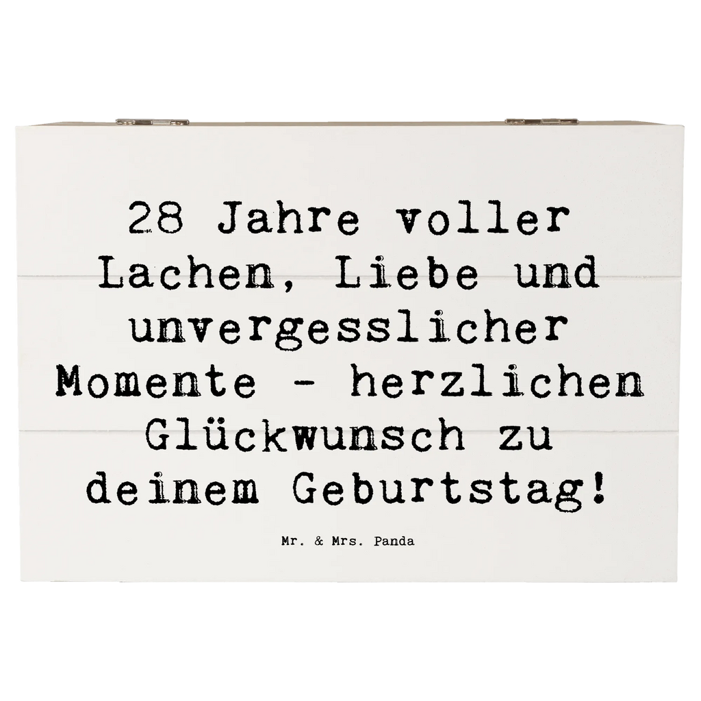 Holzkiste Spruch 28. Geburtstag Erinnerungen Schatzkiste, Dekokiste, XXL, Geschenkdose, Schatulle, Aufbewahrungsbox, Truhe, Erinnerungsbox, Geschenkbox, Erinnerungskiste, Kiste, Holzkiste, Geburtstag, Geburtstagsgeschenk, Geschenk