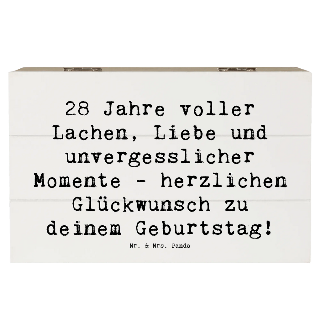 Holzkiste Spruch 28. Geburtstag Erinnerungen Schatzkiste, Dekokiste, XXL, Geschenkdose, Schatulle, Aufbewahrungsbox, Truhe, Erinnerungsbox, Geschenkbox, Erinnerungskiste, Kiste, Holzkiste, Geburtstag, Geburtstagsgeschenk, Geschenk